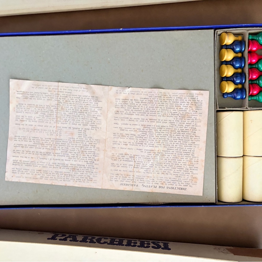 Vintage 1960’s Parcheesi Board Game - Picture 5 of 5